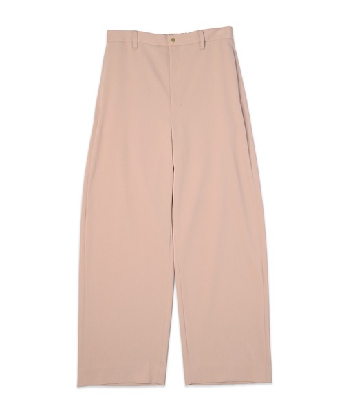 CULLNI(クルニ)の「Dry Stretch Twill Wide Curve Pants(スラックス・メンズ・ブラック/ピンクベージュ/ネイビー/アッシュブラウン・2/1/0)」の9枚目の写真