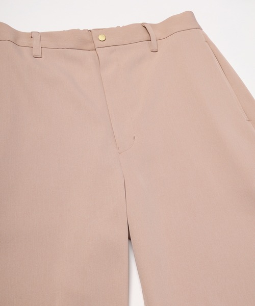 CULLNI(クルニ)の「Dry Stretch Twill Wide Curve Pants(スラックス・メンズ・ブラック/ピンクベージュ/ネイビー/アッシュブラウン・2/1/0)」の10枚目の写真