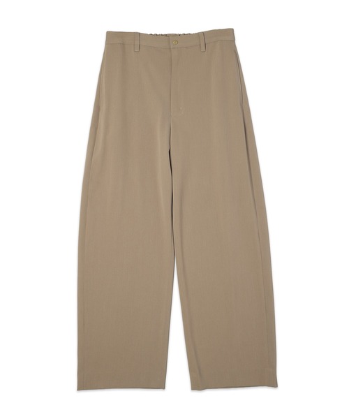 CULLNI(クルニ)の「Dry Stretch Twill Wide Curve Pants(スラックス・メンズ・ブラック/ピンクベージュ/ネイビー/アッシュブラウン・2/1/0)」の13枚目の写真