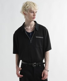 HARE（ハレ）の「【接触冷感】アソートキリカエハーフZIPカット(HARE)（Tシャツ/カットソー）」