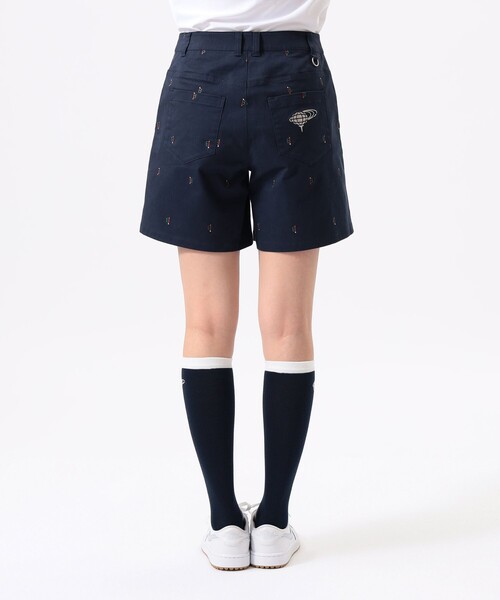 BEAMS GOLF(ビームスゴルフ)の「ORANGE LABEL / B-Teeロゴ刺繍 ストレッチ ショートパンツ(その他パンツ・レディース・ベージュ/ネイビー・SMALL/MEDIUM/LARGE)」の11枚目の写真