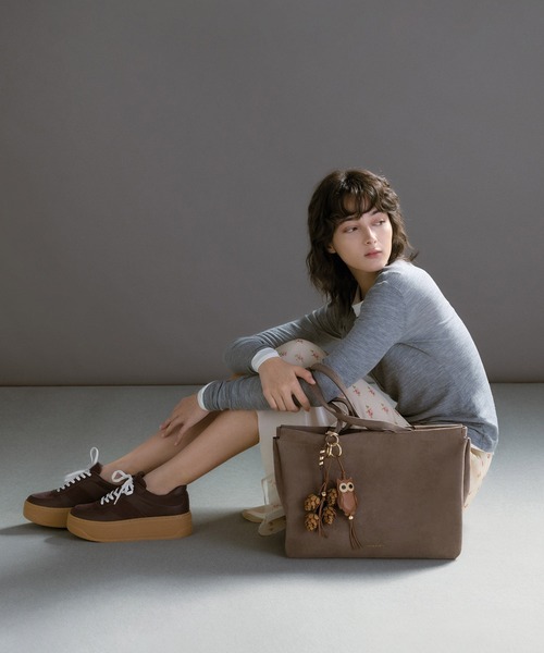 CHARLES & KEITH（チャールズ & キース）の「プラットフォーム スニーカー（スニーカー・レディース・ブラウン系その他7/ベージュ/ホワイト・24.5cm/23.5cm/23cm/22.5cm/25.5cm/25cm）」の22枚目の写真