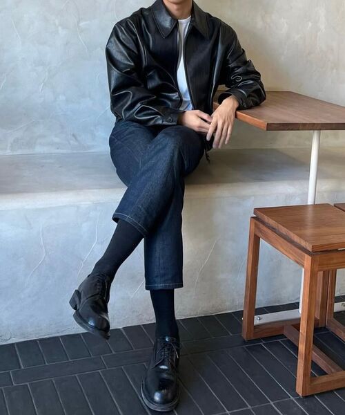 JOSEPHT（ジョセフ）の「JOSEPHT101 BLACK [VIBRAM/GOODYEAR/BOX CALF]（ドレスシューズ・メンズ・その他・28.5cm/28cm/27.5cm/29cm/26.5cm/27cm/25.5cm/26cm/25cm/24.5cm）」の7枚目の写真