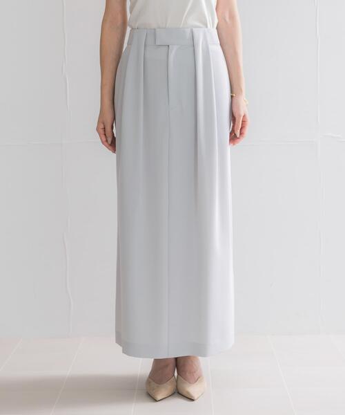 URBAN RESEARCH ROSSO WOMEN(アーバンリサーチ ロッソ)の「ウエストデザインストレートスカート(スカート・レディース・ブラック/ライトグレー・38/36)」の18枚目の写真