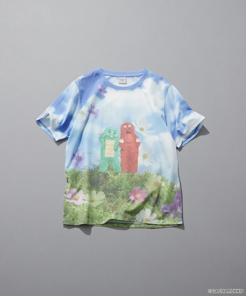niko and...(ニコアンド)の「【P-kies Family】シュールフォトTEE(Tシャツ/カットソー・レディース・チャコール/ブラック/ブルー/オフホワイト・MEDIUM/LARGE)」の4枚目の写真