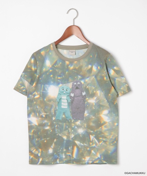 niko and...(ニコアンド)の「【P-kies Family】シュールフォトTEE(Tシャツ/カットソー・レディース・チャコール/ブラック/ブルー/オフホワイト・MEDIUM/LARGE)」の6枚目の写真