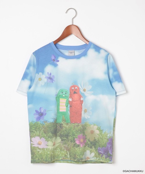 niko and...(ニコアンド)の「【P-kies Family】シュールフォトTEE(Tシャツ/カットソー・レディース・チャコール/ブラック/ブルー/オフホワイト・MEDIUM/LARGE)」の8枚目の写真