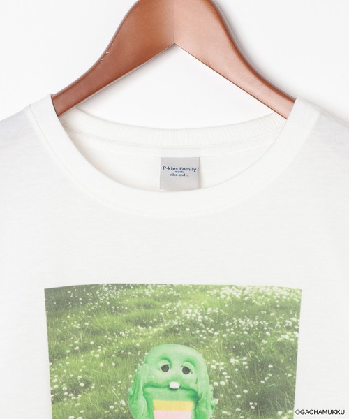 niko and...(ニコアンド)の「【P-kies Family】シュールフォトTEE(Tシャツ/カットソー・レディース・チャコール/ブラック/ブルー/オフホワイト・MEDIUM/LARGE)」の11枚目の写真