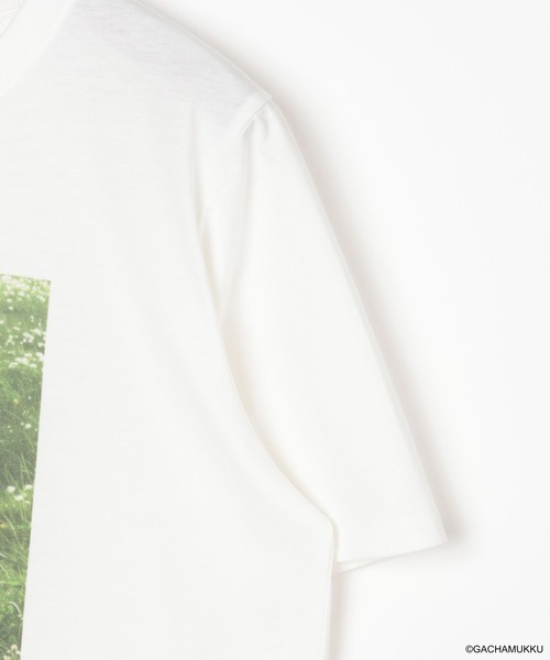 niko and...(ニコアンド)の「【P-kies Family】シュールフォトTEE(Tシャツ/カットソー・レディース・チャコール/ブラック/ブルー/オフホワイト・MEDIUM/LARGE)」の13枚目の写真