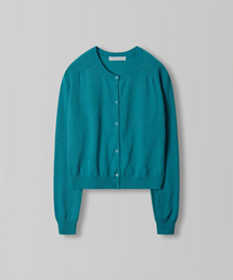 Lino Knit Cardigan_Marine Blue