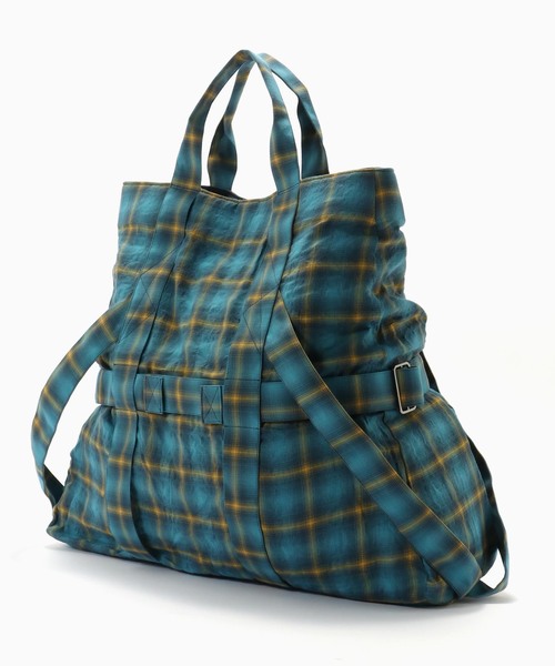 Laid.B(レイドビー)の「Laid.B / レイドビー BEACH TOTE BAG(トートバッグ・メンズ・ブラック/ベージュ/ブルー・FREE)」の3枚目の写真