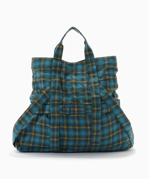 Laid.B(レイドビー)の「Laid.B / レイドビー BEACH TOTE BAG(トートバッグ・メンズ・ブラック/ベージュ/ブルー・FREE)」の4枚目の写真