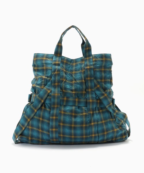 Laid.B(レイドビー)の「Laid.B / レイドビー BEACH TOTE BAG(トートバッグ・メンズ・ブラック/ベージュ/ブルー・FREE)」の6枚目の写真