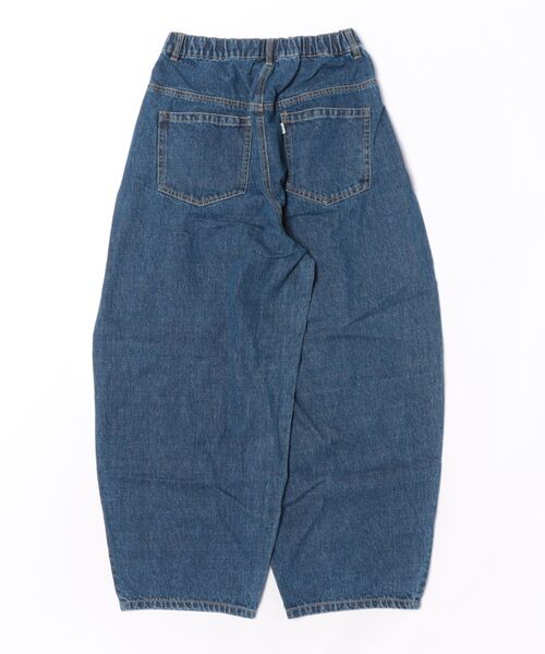 Ocean&Ground(オーシャン&グラウンド)の「WS デニムカーブパンツ(その他パンツ・レディース・ブラック/ダークインディゴブルー/ケミカルウォッシュ・FREE)」の7枚目の写真
