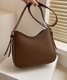leather big belt shoulder bag/PU太ベルトショルダーバッグ 2WAYショルダーバッグ