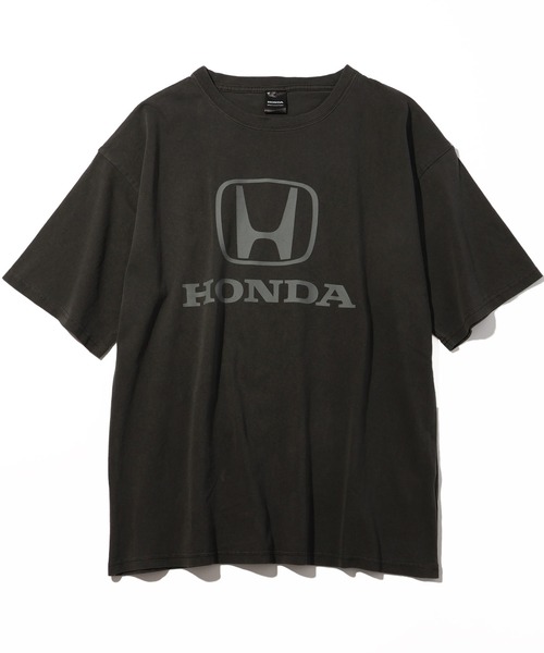CORPUS TOKYO(コーパス トーキョー)の「【HONDA/MAZDA】ヴィンテージピグメント加工アソートデザイン 半袖Tシャツ(Tシャツ/カットソー・メンズ・ブラック系3/ブラック系2/ブラック系1・M/L/XL)」の1枚目の写真