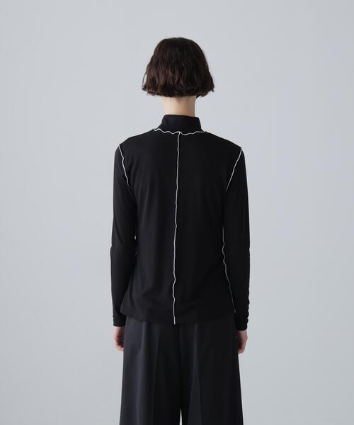 ADORE(アドーア)の「◆ソフトウールジャージー(Tシャツ/カットソー・レディース・ホワイト/ブルー/ブラック・38)」の7枚目の写真