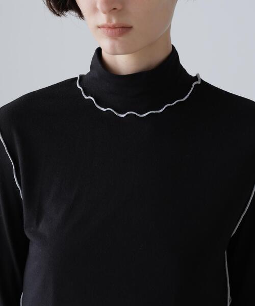 ADORE(アドーア)の「◆ソフトウールジャージー(Tシャツ/カットソー・レディース・ホワイト/ブルー/ブラック・38)」の8枚目の写真