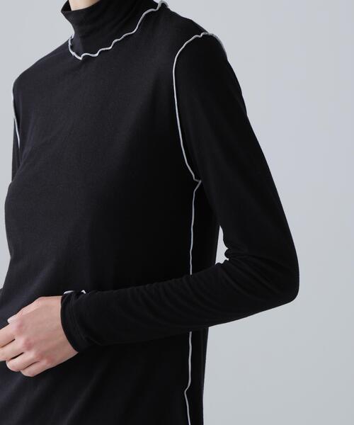 ADORE(アドーア)の「◆ソフトウールジャージー(Tシャツ/カットソー・レディース・ホワイト/ブルー/ブラック・38)」の9枚目の写真