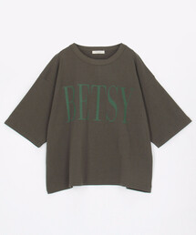 BETSY ビッグ ロゴTシャツ