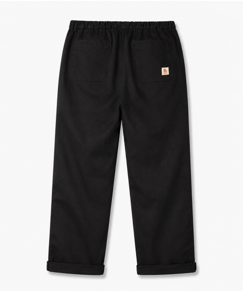 LENGAGEMENT（ランガージュマン）の「ワイドペルティグチノパンツ[ブラック]（その他パンツ・レディース・その他・LARGE/MEDIUM/SMALL）」の2枚目の写真