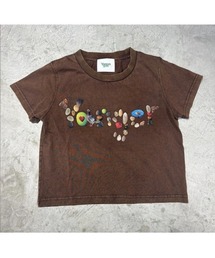 Snow wash graphic ss tee