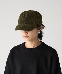 KIJIMA TAKAYUKI（キジマ　タカユキ）の「【KIJIMA TAKAYUKI】/ CORDUROY SULFER DYED 6PANEL CAP（キャップ）」