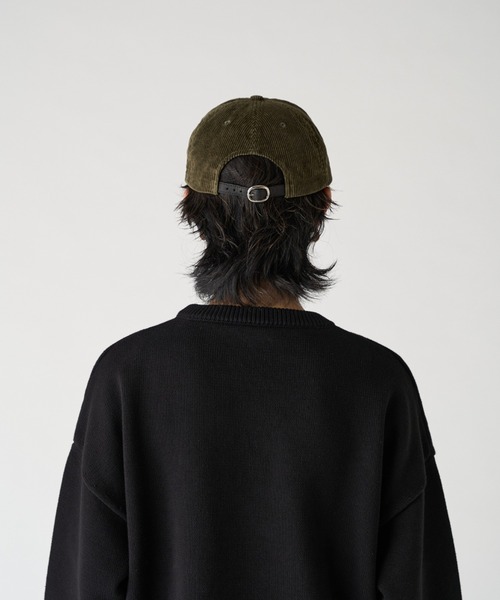 KIJIMA TAKAYUKI(キジマ タカユキ)の「【KIJIMA TAKAYUKI】/ CORDUROY SULFER DYED 6PANEL CAP(キャップ・メンズ・オリーブ/ブラック・FREE)」の10枚目の写真