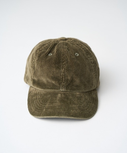 KIJIMA TAKAYUKI(キジマ タカユキ)の「【KIJIMA TAKAYUKI】/ CORDUROY SULFER DYED 6PANEL CAP(キャップ・メンズ・オリーブ/ブラック・FREE)」の14枚目の写真