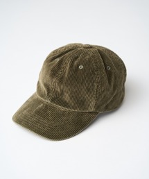 KIJIMA TAKAYUKI（キジマ　タカユキ）の「【KIJIMA TAKAYUKI】/ CORDUROY SULFER DYED 6PANEL CAP（キャップ）」