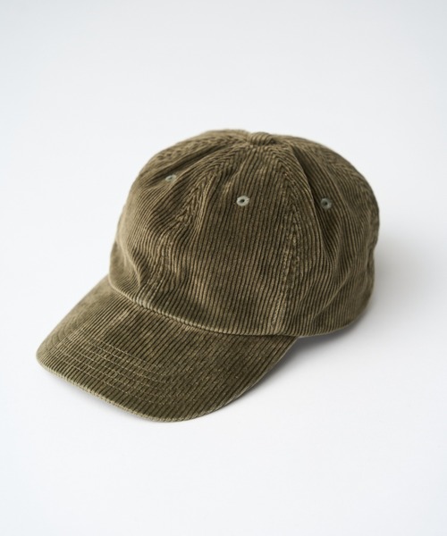 KIJIMA TAKAYUKI(キジマ タカユキ)の「【KIJIMA TAKAYUKI】/ CORDUROY SULFER DYED 6PANEL CAP(キャップ・メンズ・オリーブ/ブラック・FREE)」の15枚目の写真