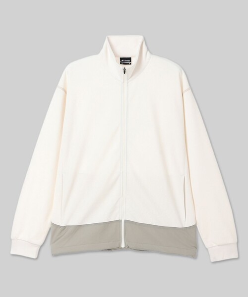 Columbia（コロンビア）の「COLUMBIA BLACK LABEL/ プレストンベイスウェットスタンドネック /コロンビアブラックレーベル（ブルゾン・メンズ・グリーン/グレー/ホワイト・XL/L/M/S）」の2枚目の写真