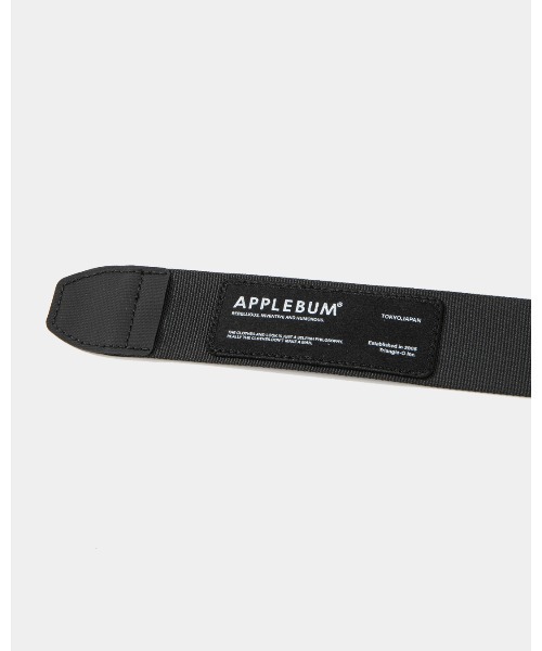 APPLEBUM(アップルバム)の「Logo Label Belt(ベルト・メンズ・オレンジ/グリーン/ブラック・ONE SIZE)」の4枚目の写真