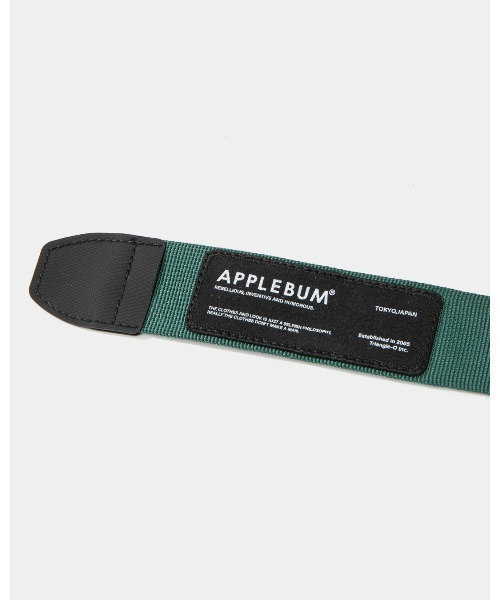 APPLEBUM(アップルバム)の「Logo Label Belt(ベルト・メンズ・オレンジ/グリーン/ブラック・ONE SIZE)」の7枚目の写真