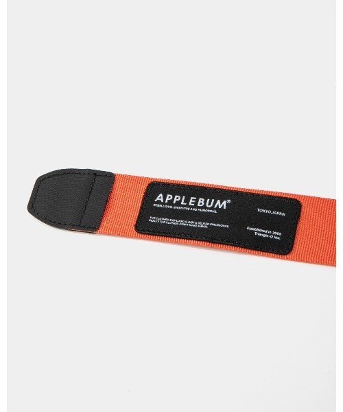 APPLEBUM(アップルバム)の「Logo Label Belt(ベルト・メンズ・オレンジ/グリーン/ブラック・ONE SIZE)」の10枚目の写真