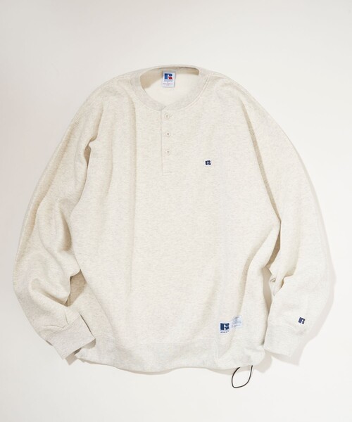 Russell Athletic(ラッセルアスレティック)の「RUSSELL ATHLETIC/ラッセルアスレチック 限定展開 RUSSELL ATHLETIC × FREAK'S STORE / 別注 RS ヘンリーネック スウェット(スウェット・メンズ・アッシュグレー/ブラック/ブラウン/ネイビー・LARGE/MEDIUM/SMALL)」の17枚目の写真