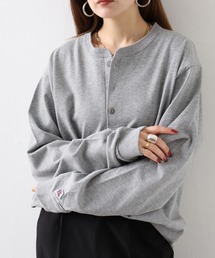 JEMORGAN 天竺ヘンリーーネックL/S-T 長袖