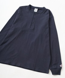 JEMORGAN 天竺ヘンリーーネックL/S-T 長袖