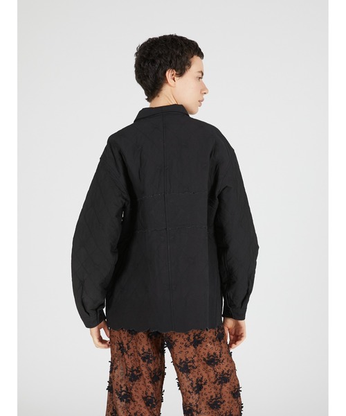 crinkle crinkle crinkle(クリンクルクリンクルクリンクル)の「エンブロイダリースカラップジャケット / 【crinkle crinkle crinkle】 embroidery scallop jacket(ナイロンジャケット・レディース・ホワイト/ブラック・FREE)」の10枚目の写真