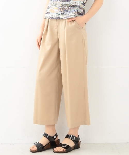 BEAMS LIGHTS Women's（ビームスライツ ウィメンズ）の「BEAMS LIGHTS / ワイドパンツ（その他パンツ・レディース・ベージュ/オリーブ/インディゴブルー・36/38）」の20枚目の写真