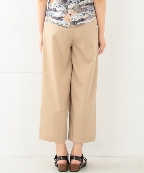 BEAMS LIGHTS Women's（ビームスライツ ウィメンズ）の「BEAMS LIGHTS / ワイドパンツ（その他パンツ・レディース・ベージュ/オリーブ/インディゴブルー・36/38）」の21枚目の写真