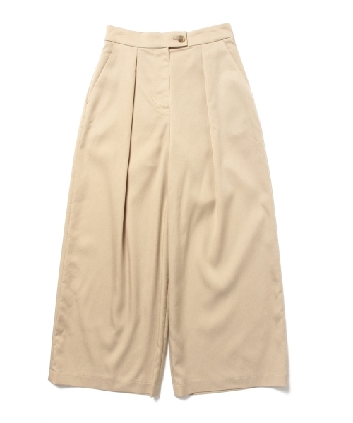 BEAMS LIGHTS Women's（ビームスライツ ウィメンズ）の「BEAMS LIGHTS / ワイドパンツ（その他パンツ・レディース・ベージュ/オリーブ/インディゴブルー・36/38）」の9枚目の写真