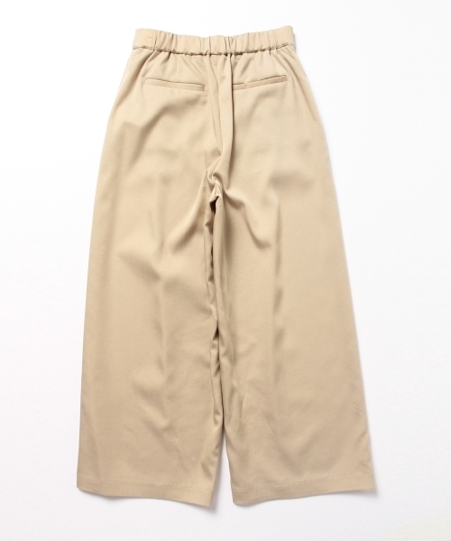 BEAMS LIGHTS Women's（ビームスライツ ウィメンズ）の「BEAMS LIGHTS / ワイドパンツ（その他パンツ・レディース・ベージュ/オリーブ/インディゴブルー・36/38）」の10枚目の写真