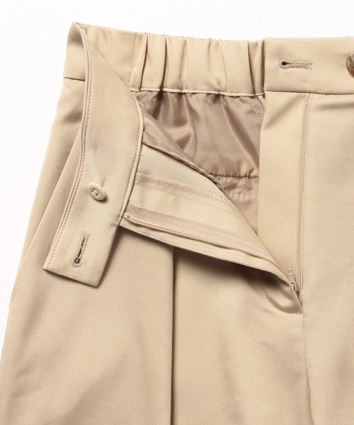 BEAMS LIGHTS Women's（ビームスライツ ウィメンズ）の「BEAMS LIGHTS / ワイドパンツ（その他パンツ・レディース・ベージュ/オリーブ/インディゴブルー・36/38）」の11枚目の写真