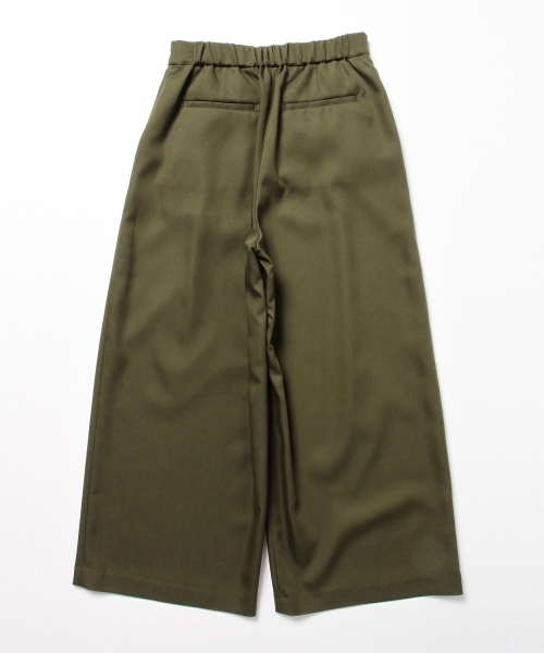 BEAMS LIGHTS Women's（ビームスライツ ウィメンズ）の「BEAMS LIGHTS / ワイドパンツ（その他パンツ・レディース・ベージュ/オリーブ/インディゴブルー・36/38）」の19枚目の写真