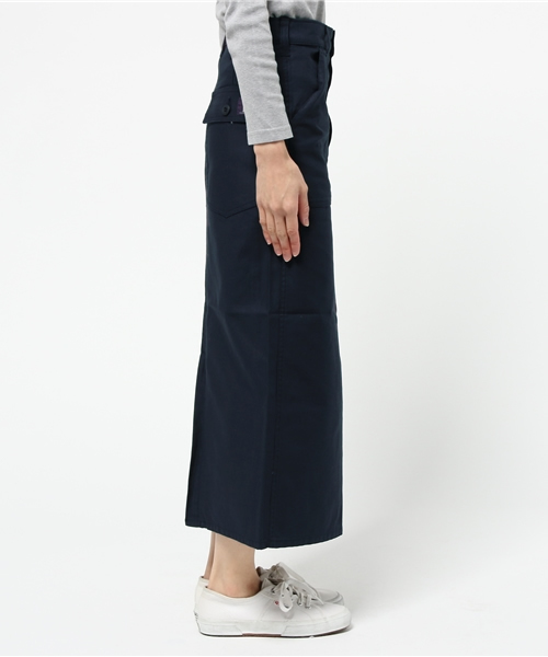 GUNG HO（ガンホー）の「BAKER SKIRT/ベイカースカート（スカート・レディース・オリーブ/ネイビー・SMALL/MEDIUM）」の4枚目の写真