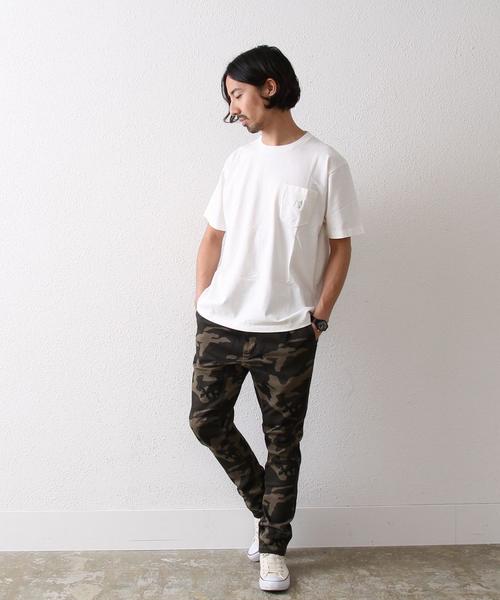 coen(コーエン)の「オーバーダイビッグT(Tシャツ/カットソー・メンズ・ホワイト/ベージュ/オリーブ/ブルー・MEDIUM/LARGE)」の7枚目の写真