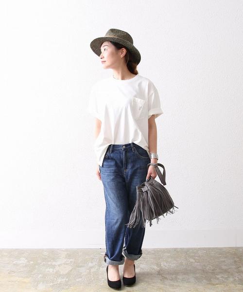 coen(コーエン)の「オーバーダイビッグT(Tシャツ/カットソー・メンズ・ホワイト/ベージュ/オリーブ/ブルー・MEDIUM/LARGE)」の9枚目の写真