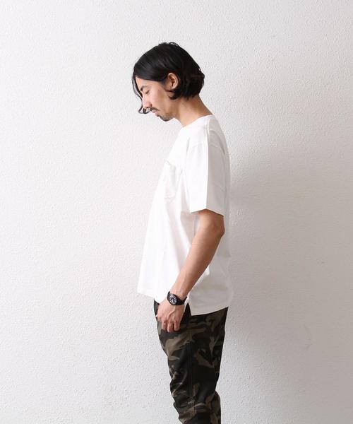 coen(コーエン)の「オーバーダイビッグT(Tシャツ/カットソー・メンズ・ホワイト/ベージュ/オリーブ/ブルー・MEDIUM/LARGE)」の13枚目の写真