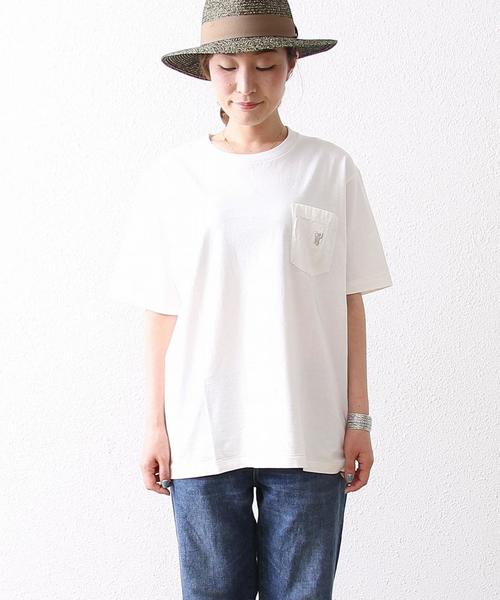 coen(コーエン)の「オーバーダイビッグT(Tシャツ/カットソー・メンズ・ホワイト/ベージュ/オリーブ/ブルー・MEDIUM/LARGE)」の14枚目の写真